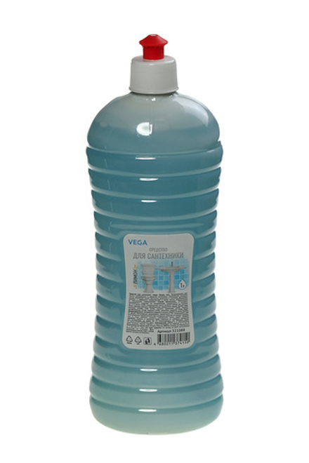 Чистящее средство Vega для сантехники лимон 1л гель пуш-пул