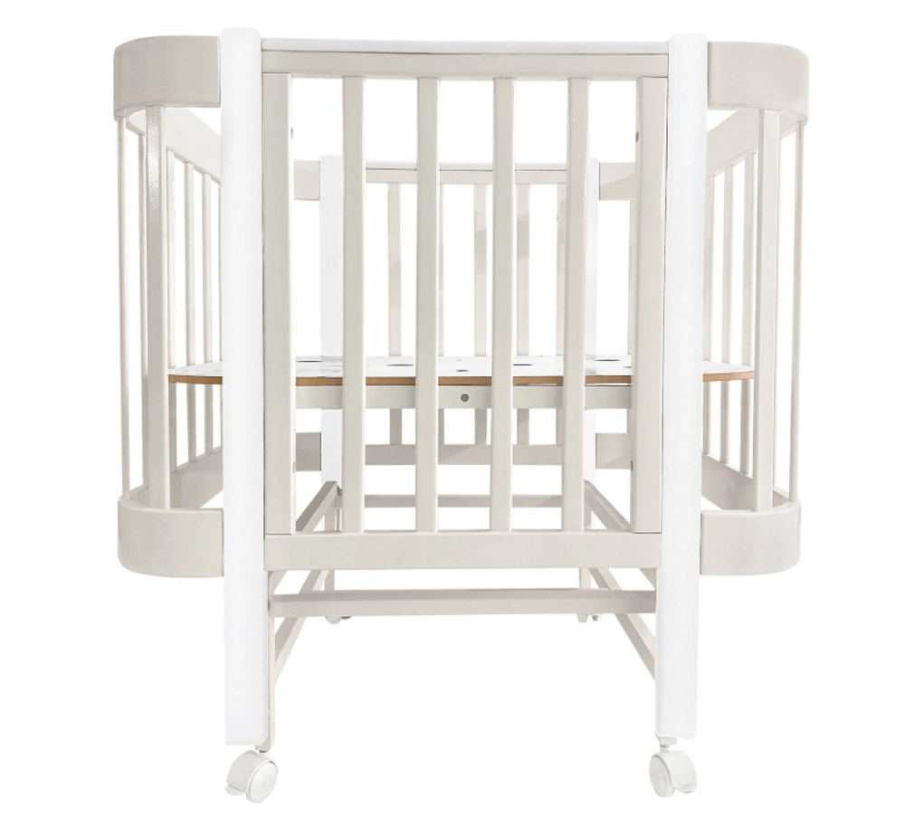 Кровать детская Italiano Baby продольный маятник на колесах, ОРТОПЕДИЧЕСКИЙ МАТРАС В ПОДАРОК!