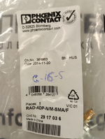 Phoenix Contact RAD-ADP-N/M-SMA/F новое