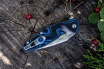Нож Ruike Fang P105 черно-синий, P105-Q
