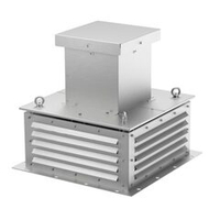 Крышный вентилятор ВКРВ-3,5-ДУ-С электродвигатель 0.25 кВт, 1500 об/мин