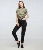 футболка mickey Desigual - оливковый(22SWTKBB)