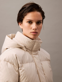 Пуховик Calvin Klein Down hooded Puffer Desert Sand Dune