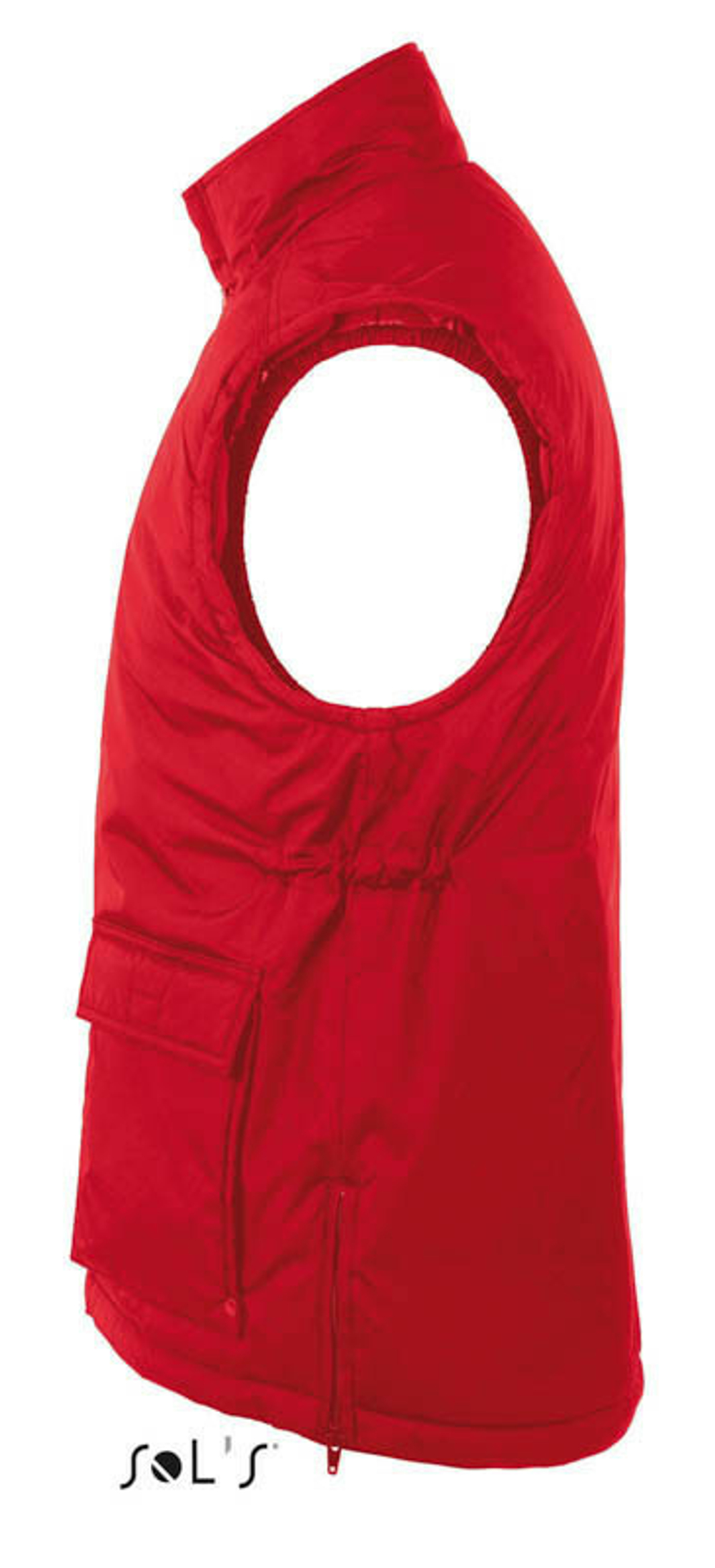 Мужской жилет WELLS, материал: 100% нейлон, размер: L, цвет красный