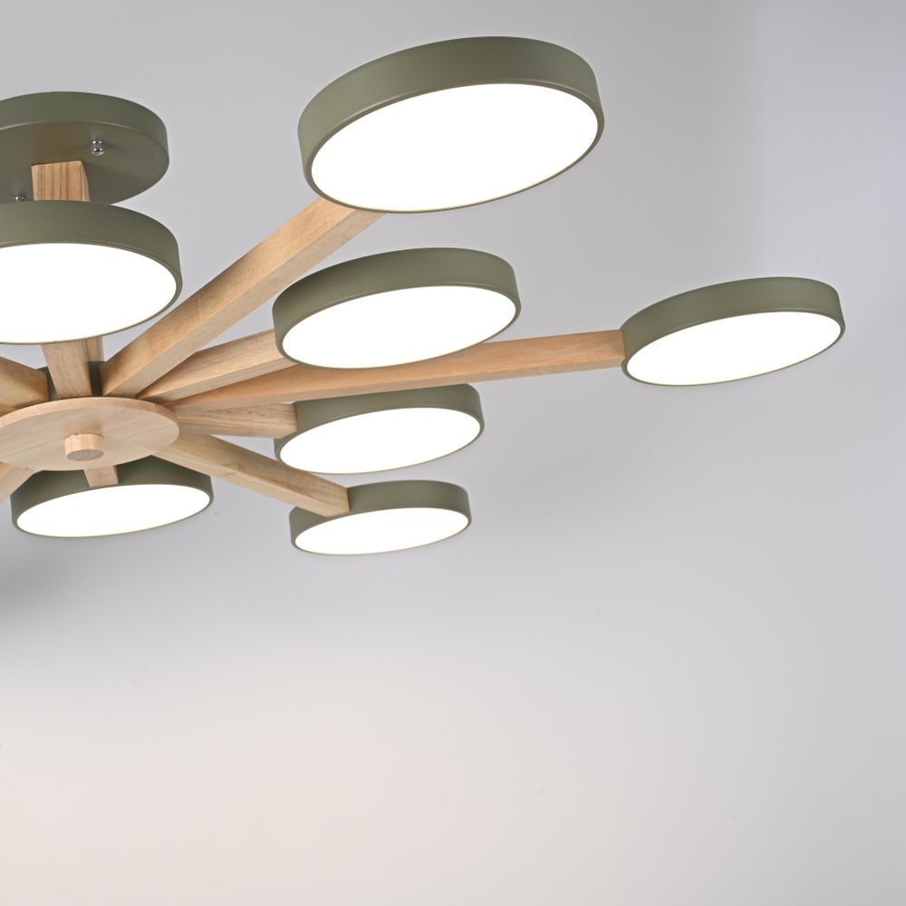 Потолочная Люстра Turna L12 Khaki By Imperiumloft