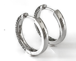 Серьги ювелирные из серебра от бренда"Эстерелла"