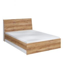 Кровать 1600 NEW Сеул (дуб кельтик/белый), МФ 1+1