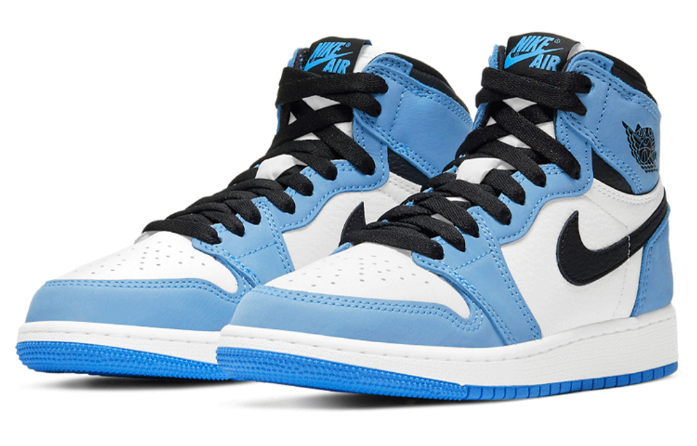 Jordan Kids Air Jordan 1 Retro High OG "University Blue" Sneakers