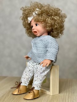 Кукла LAMAGIK мягконабивная  38см Gestito (12031)