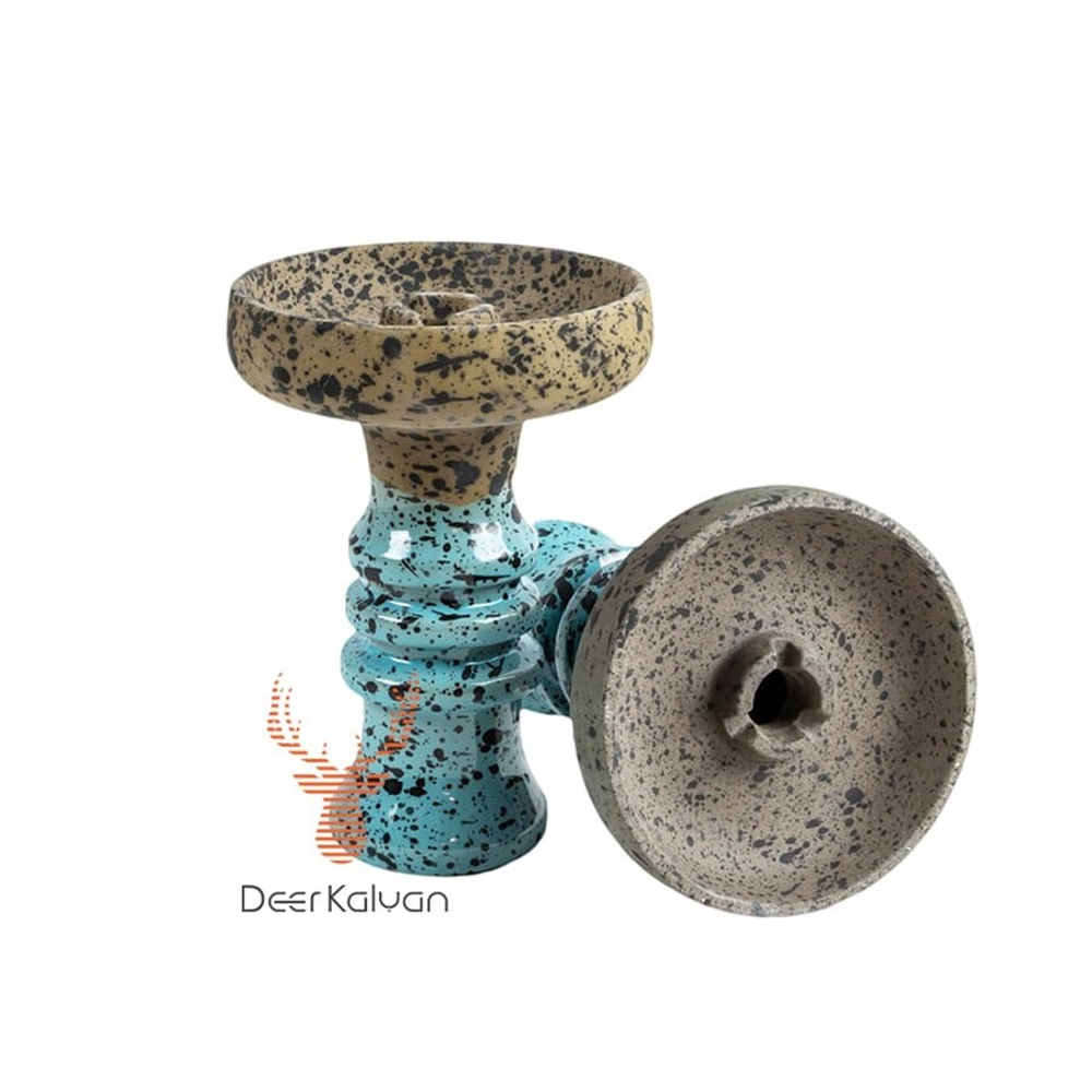 Чаша для кальяна ТОР "Harmony Clay" Глина (Цветная) Фанел