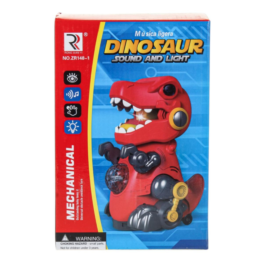 Игрушка "Динозавр", на батарейках, свет/звук, в коробке