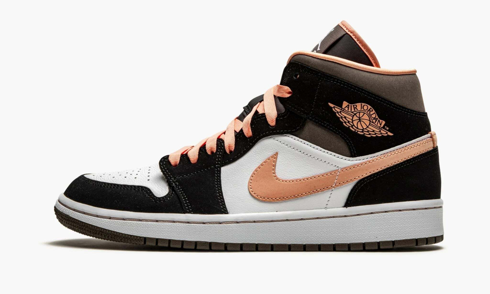 Air Jordan 1 Mid SE WMNS "Peach Mocha"