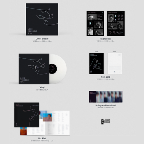 Винил BTS - LOVE YOURSELF 轉 'Tear' [LP]