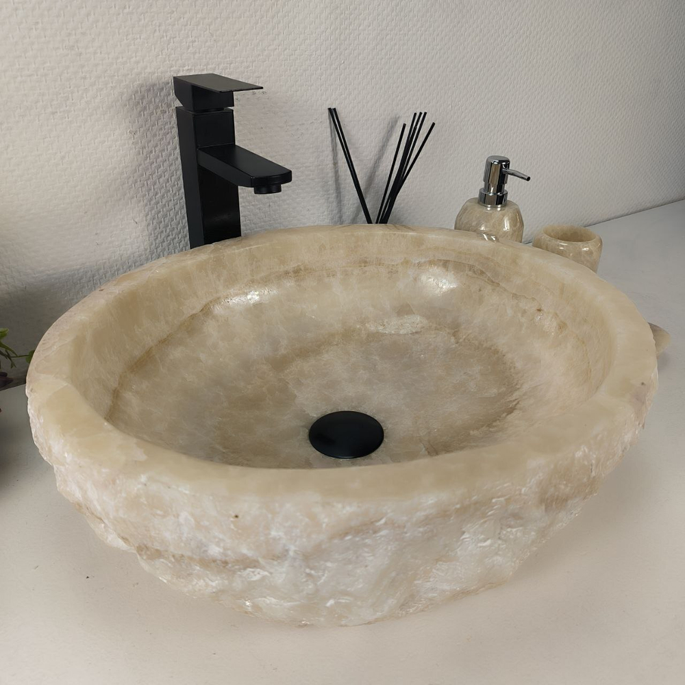 Раковина из оникса Erozy Yellow EO-64287 48*42*15 0159