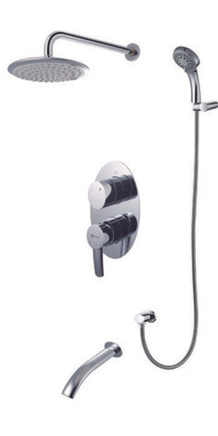 Смеситель для ванны и душа LEMARK ANTLANTISS – LM3222C