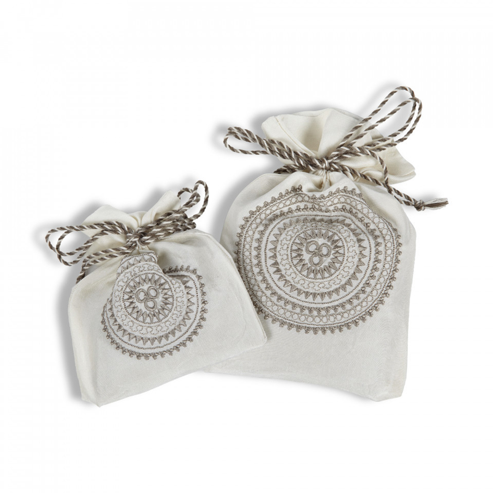 Ароматическое саше 13x17 Hamam Sultan natural/vapour слоновая кость/дым