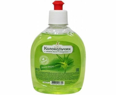 Жидкое мыло Колокольчик пуш-пул Алое-Вера, 300 мл.