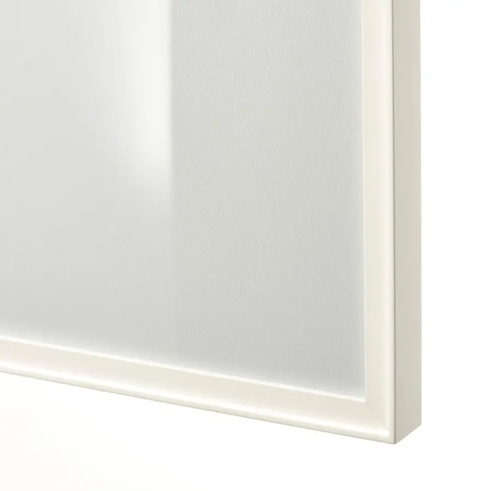 Дверца - HÖGBO / HОGBO IKEA/ ХЕГБО ИКЕА,  40x192 см, светло-серый