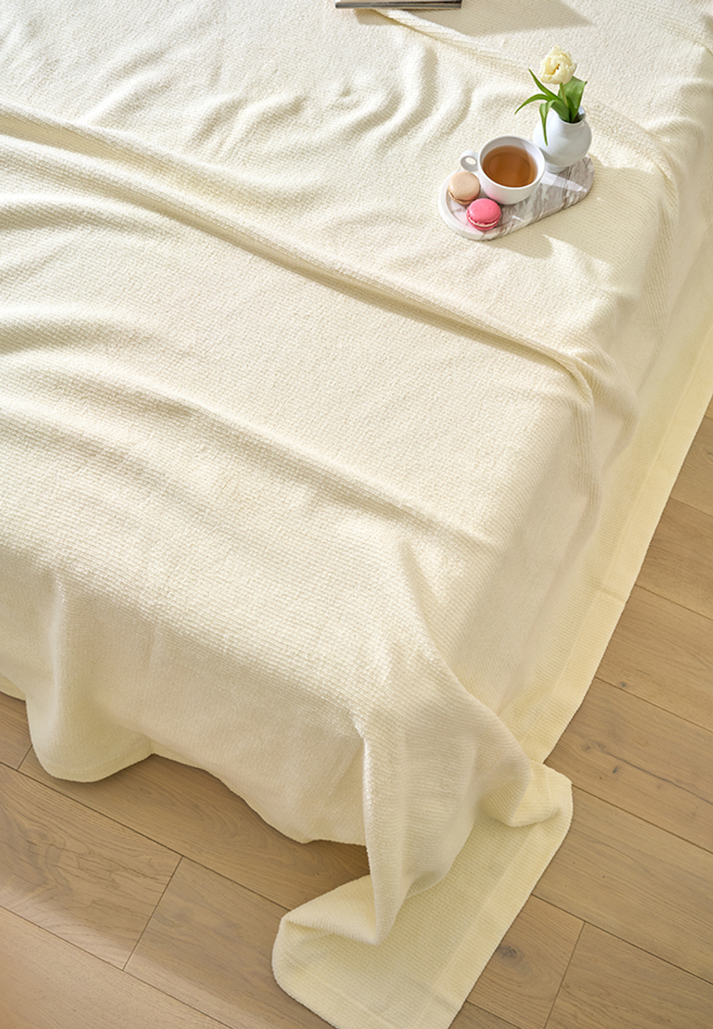 Простыня для укрывания 150x210 Luxberry Iris экрю