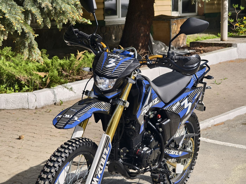 Мотоцикл Roliz SPORT-003 RRC (черно-синий)