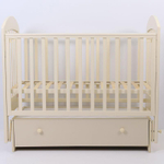 Кроватка детская Топотушки Дарина 6 маятник, слоновая кость
