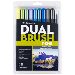 Tombow ABT Dual Brush 10 Landscape Palette купить с доставкой по Москве, СПб и России