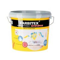 Краска интерьерная FARBITEX белая база А 6 кг