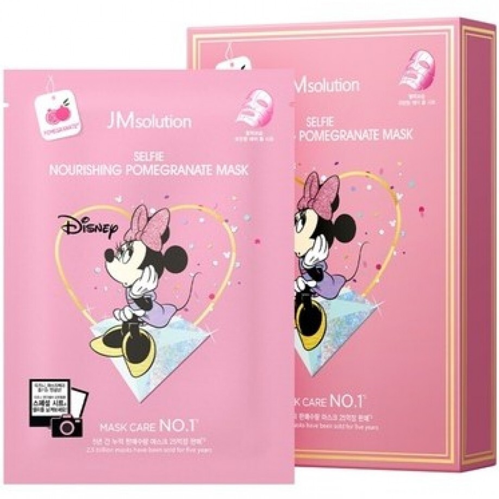 JMSolution Disney Питательная тканевая маска с гранатом
