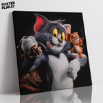 Картина Том и Джерри / The Tom and Jerry, холст с печатью на подрамнике, интерьерная, Постер Плакат