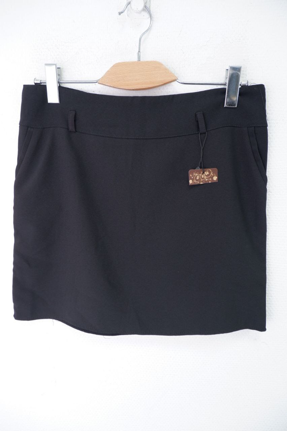 Юбка классическая черная 44 размер, новая