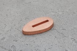 Больстер из меди 5мм, 40x22мм