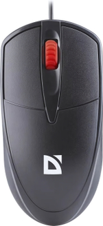Мышь проводная Defender MB-057 Icon Black 3D,бесшумная,1,8м,1000dpi