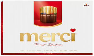ШОКОЛАД MERCI АССОРТИ 675ГР