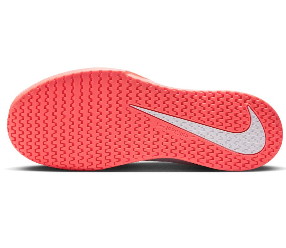 Мужские теннисные кроссовки Nike Vapor Lite 3 HC Premium - white/hot lava/wolf grey/black