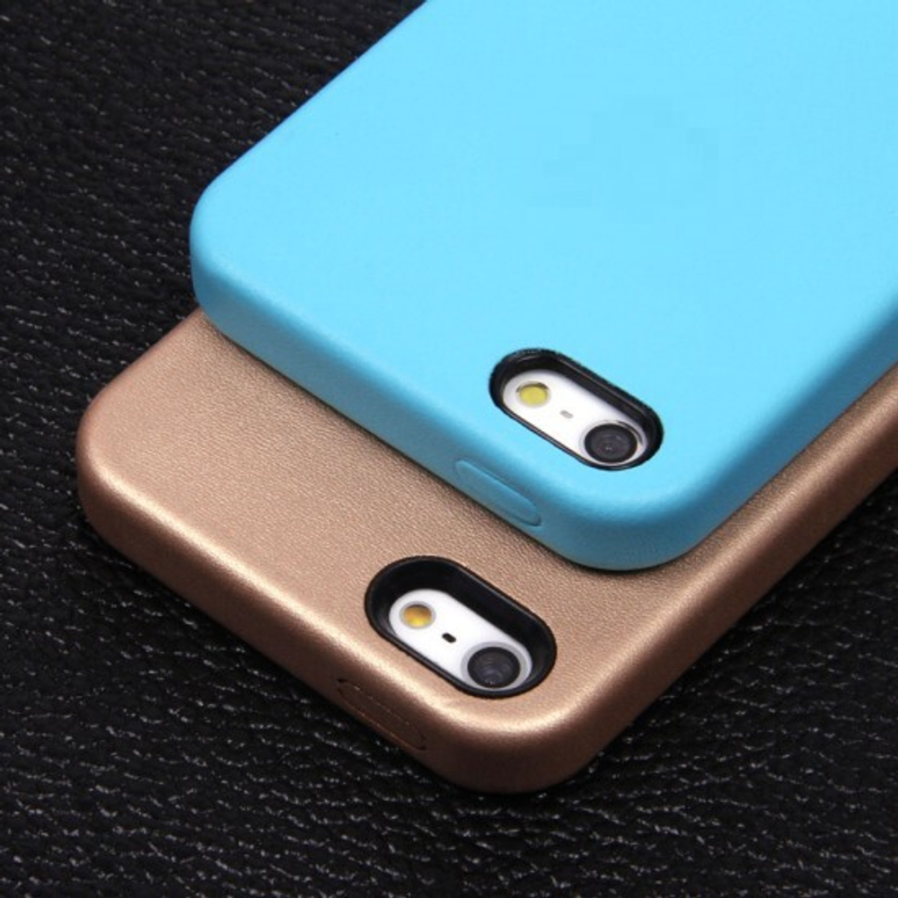 Панель кожаная для iPhone 5/5S, 008112 Коричневый