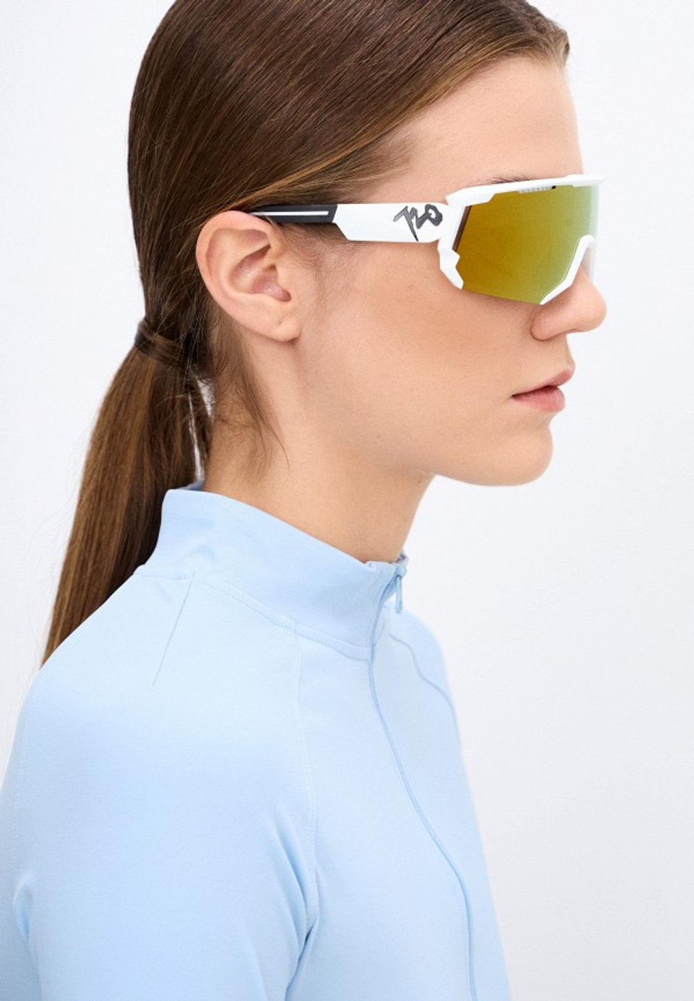 Спортивные очки 720armour Mars / Matte White / Gold Lens