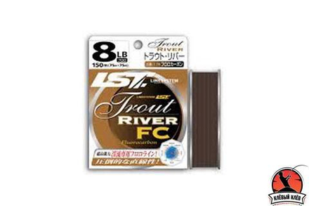 Флюорокарбон LINESYSTEM Trout River FC 3LB (150m)