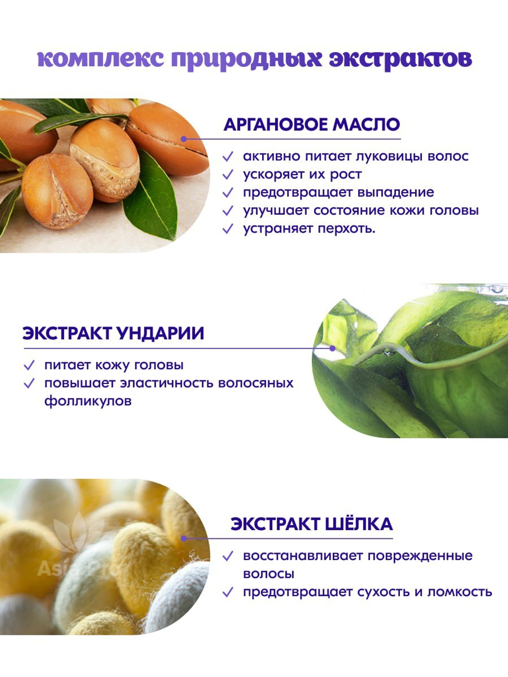 Уходовый шампунь-парфюм для всей семьи, 1500мл
