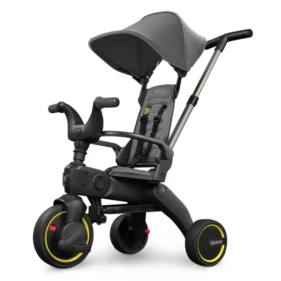 Складной трехколесный велосипед Doona Liki Trike S1, Grey Hound
