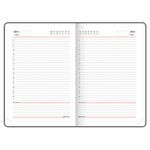 Ежедневник недатированный А5 (138х213 мм), BRAUBERG VISTA, под кожу, гибкий, 136 л., "Paradise", 112017