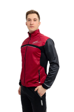 Куртка разминочная KV+ DAVOS red/black, унисекс, 23V116.3