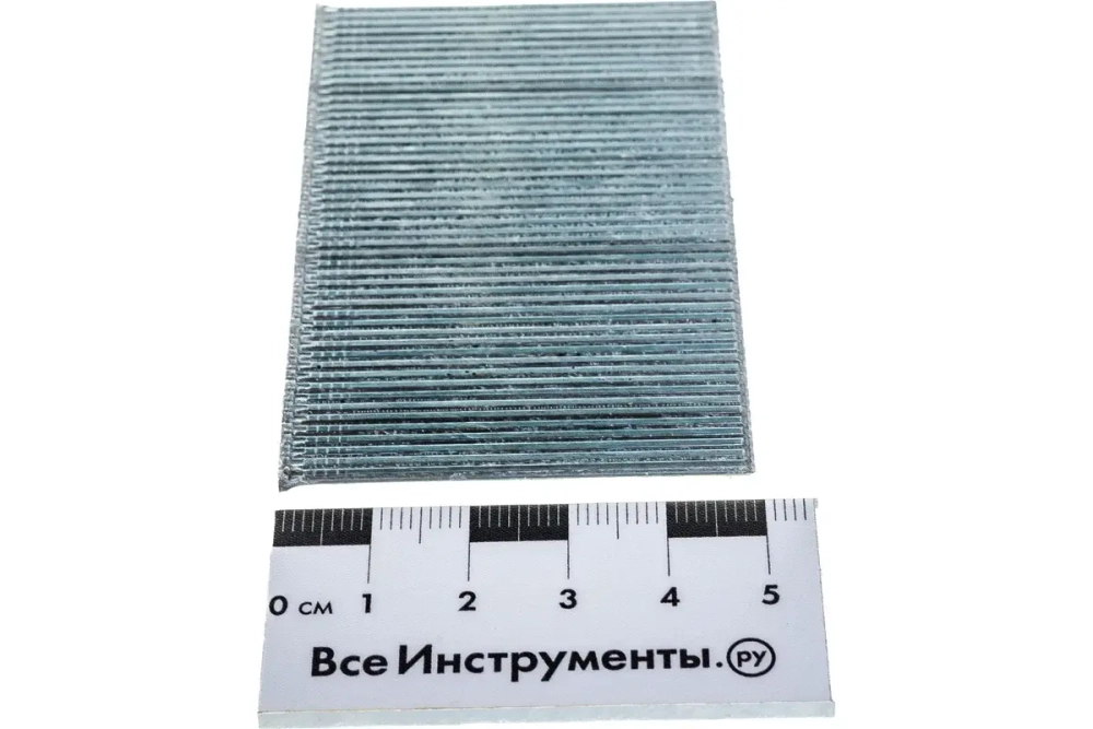 Гвозди для пневматического нейлера (16GA, сечение 1,6х1,4, длина 50 мм, 2500 шт.) MATRIX 57615