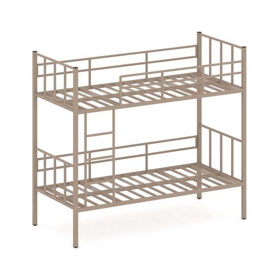 Overnight Кровать 2-х ярусная ON.MK2-002 Металл Латте 2080*950*1850