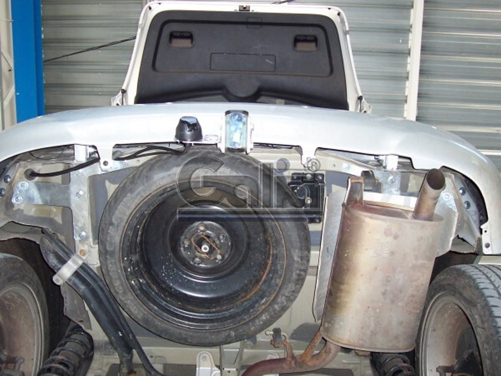 Фаркоп оцинкованный Galia T053A для Toyota Corolla Verso 2004-2009(паспорт и сертификат в комплекте)(без электрики)