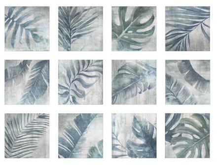 Декор DEC.BOREAL WHITE (mix)