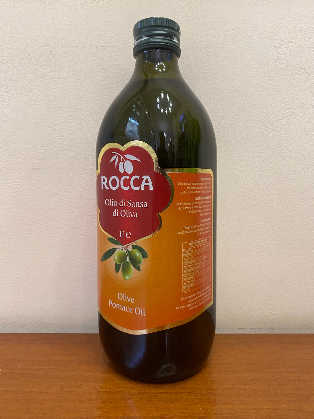 Оливковое масло ROCCA Olio di Sansa 1л ст/бут Италия