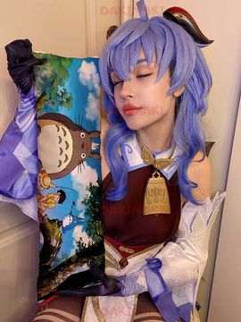 Мини дакимакура Тоторо из Мой сосед Тоторо арт. M0191, 60х20 см