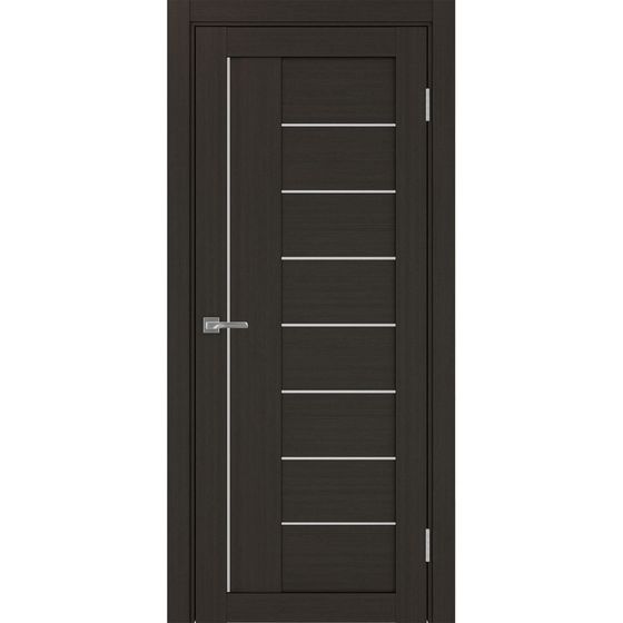 Купить Межкомнатная дверь экошпон Турин 524.21 венге остеклённая