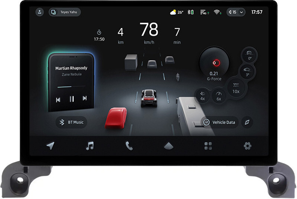 Магнитола Peugeot 3008, 5008 2016-2022, 4008 2020+ - Teyes CC4-PRO монитор 13" 2K QLED на Android 13, Snapdragon 778G, 8+128, AI, CarPlay, DSP, 4G SIM-слот