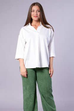 Блузка женская 3920АП, белый #364Бел093920АП